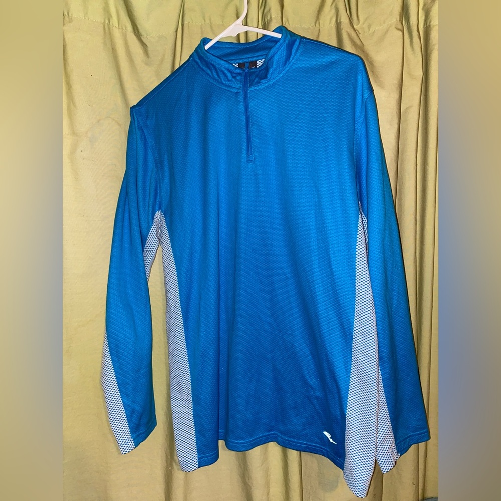 Women’s Everlast Sport Shirt Long Sleeve Quarter Zip Lightweight Wicking Size XL
